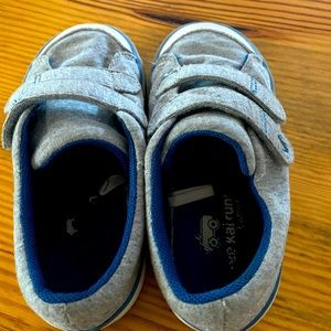Gray Velcro toddler boys 10